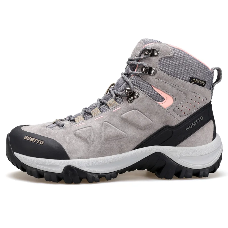 Humtto à prova dwaterproof água caminhadas sapatos mulher esportes escalada trekking botas novo designer de luxo inverno tênis ao ar livre para as