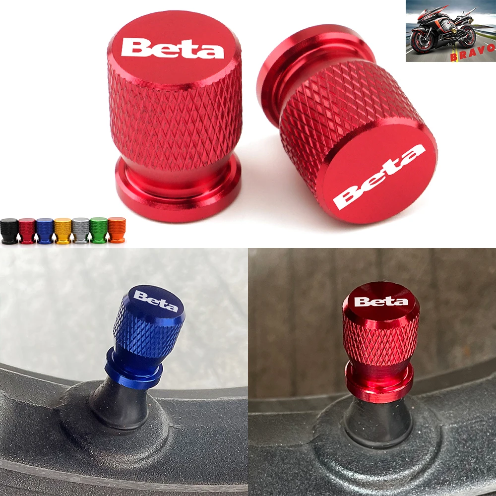 For Beta Evo 250 300 80 Junior Senior RR 125 200 350 390 430 Accessories Wheel Tyre Valve Caps Air Port Tyre Stem Cover Parts