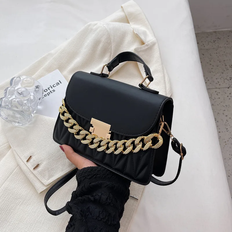 2024 New Designer Shoulder Bag Fashion Chain Crossbody Bags For Women Brand Ladies Handbags And Purses