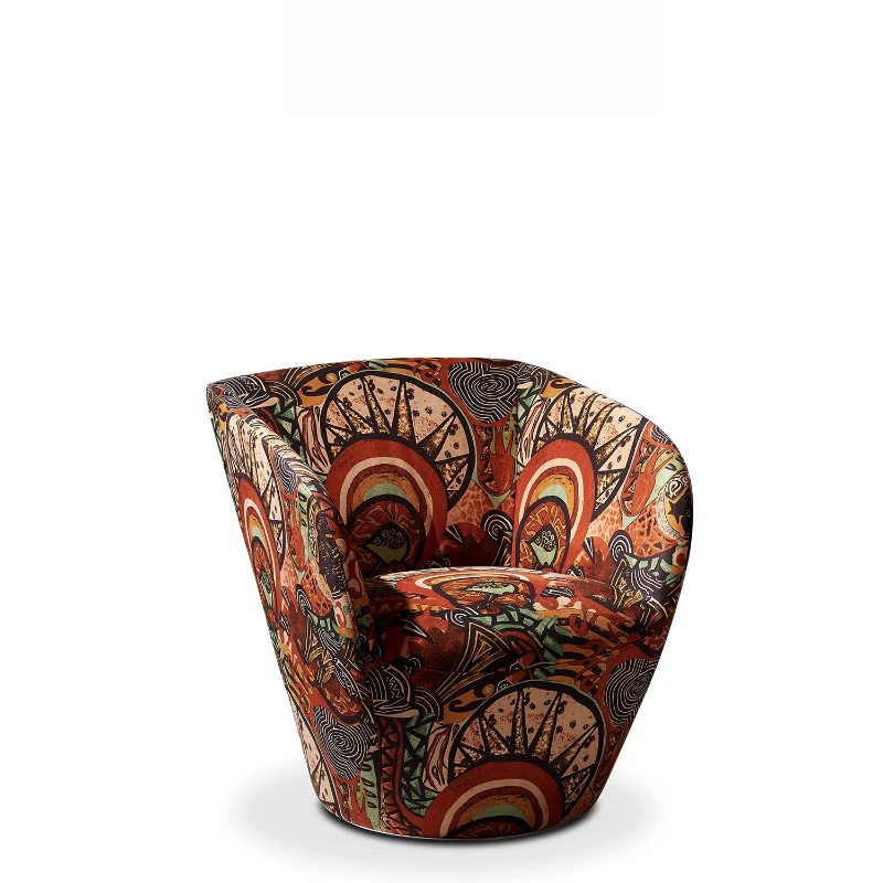 

Design Calico Casual Postmodern Art Leisure Chair