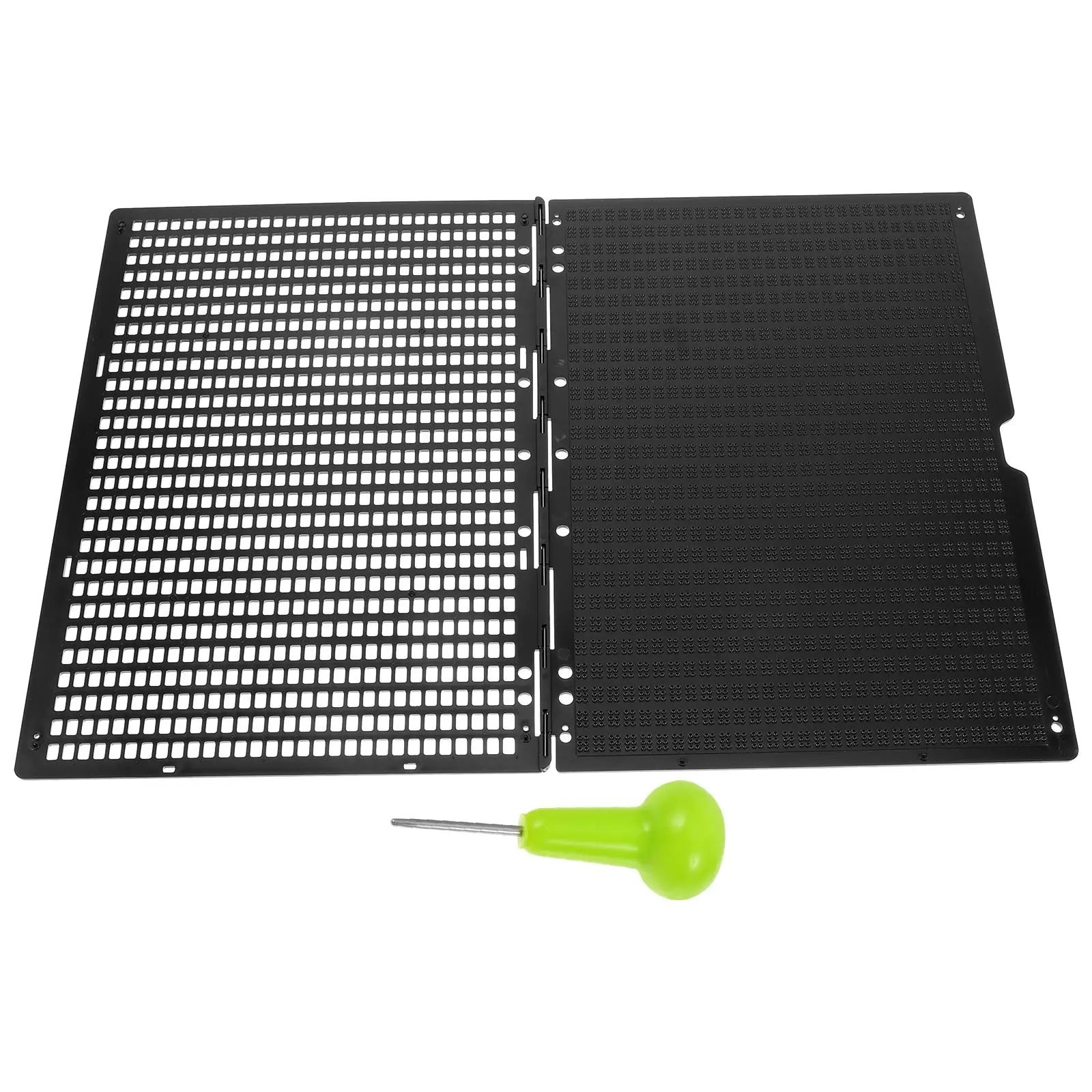 Braille Tablet Fingerboard for Blind Plate and Stylus Plastic Kit Reusable Writing