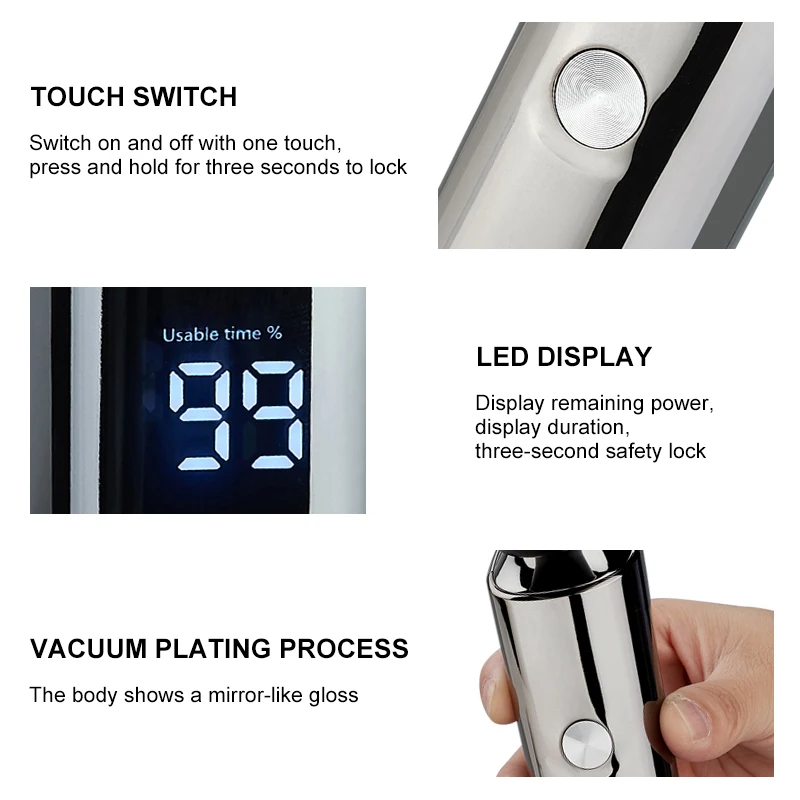 S3000 Electric Shaver Wireless Use 4D Electric Razor Men USB Rechargeable Men's Shaving Machine Waterproof With Charging Base