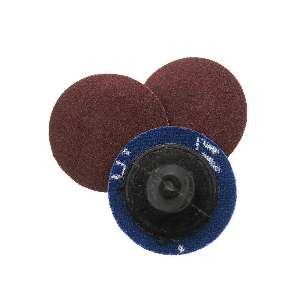 1นิ้ว25มม.120 240กรวดประเภท R เปลี่ยนแผ่นขัด Abrasive Roll ล็อคอลูมิเนียมออกไซด์กระดาษทรายขัดกระดาษทรายแผ่น