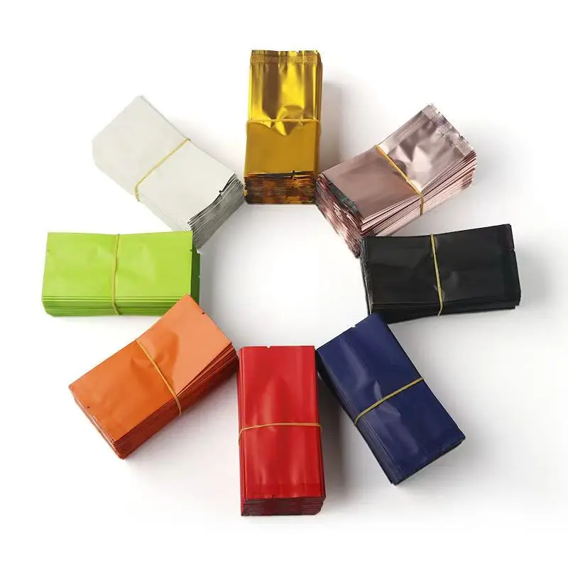 Hot Sales Chinese Tea Bag Dahongpao Tieguanyin Customized Aluminum Foil Bag 16pcs Combination Colorful Self-sealing Tea Bag New