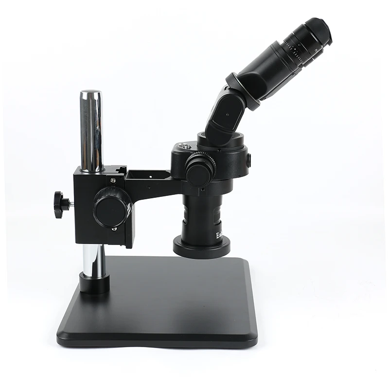 Rotatable 7-45X Simul-Focus Continuous Zoom Stereo Trinocular Microscope WF10X/22MM Wide Field Eyepiece 8 Zone Ring Light