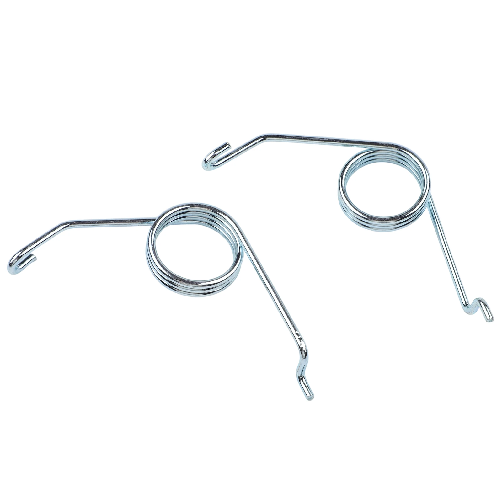 2PCS Car Return Spring For Skoda Parking Brake Distributor Pump Left Right Silver 7H0615295A 7H0615296 7M0615296 7M0615295