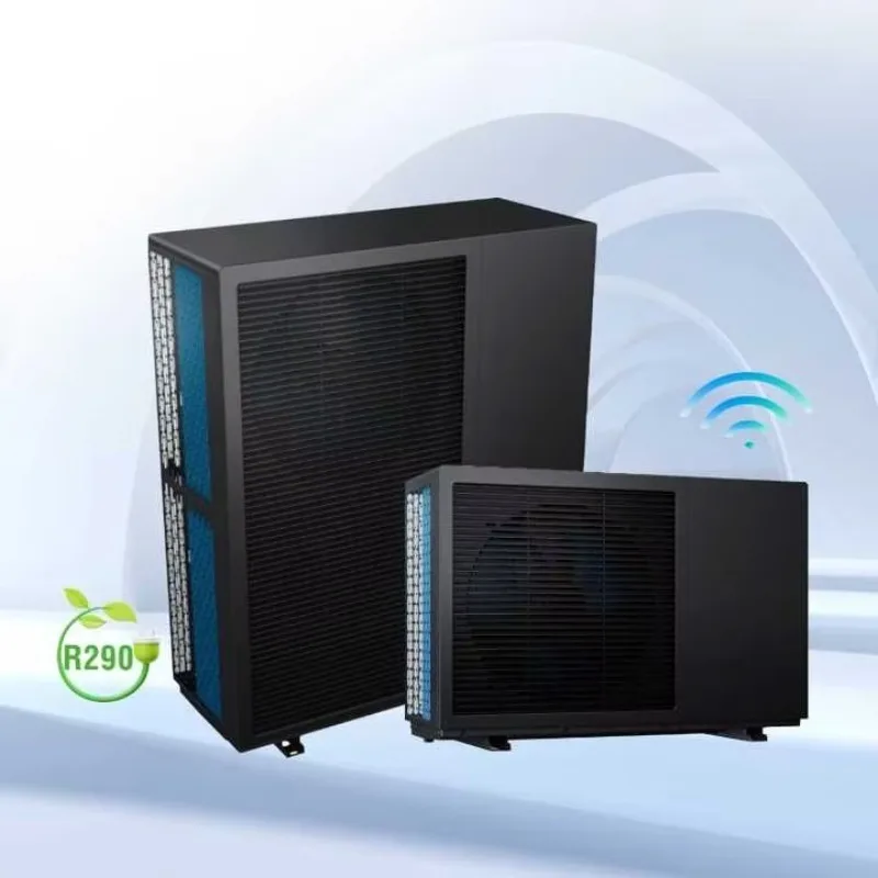 

R290 Wifi Control 6kw 12kw 18kw Air Source Heat Pump Air Winter Home Air to Water Hot Heat Pump