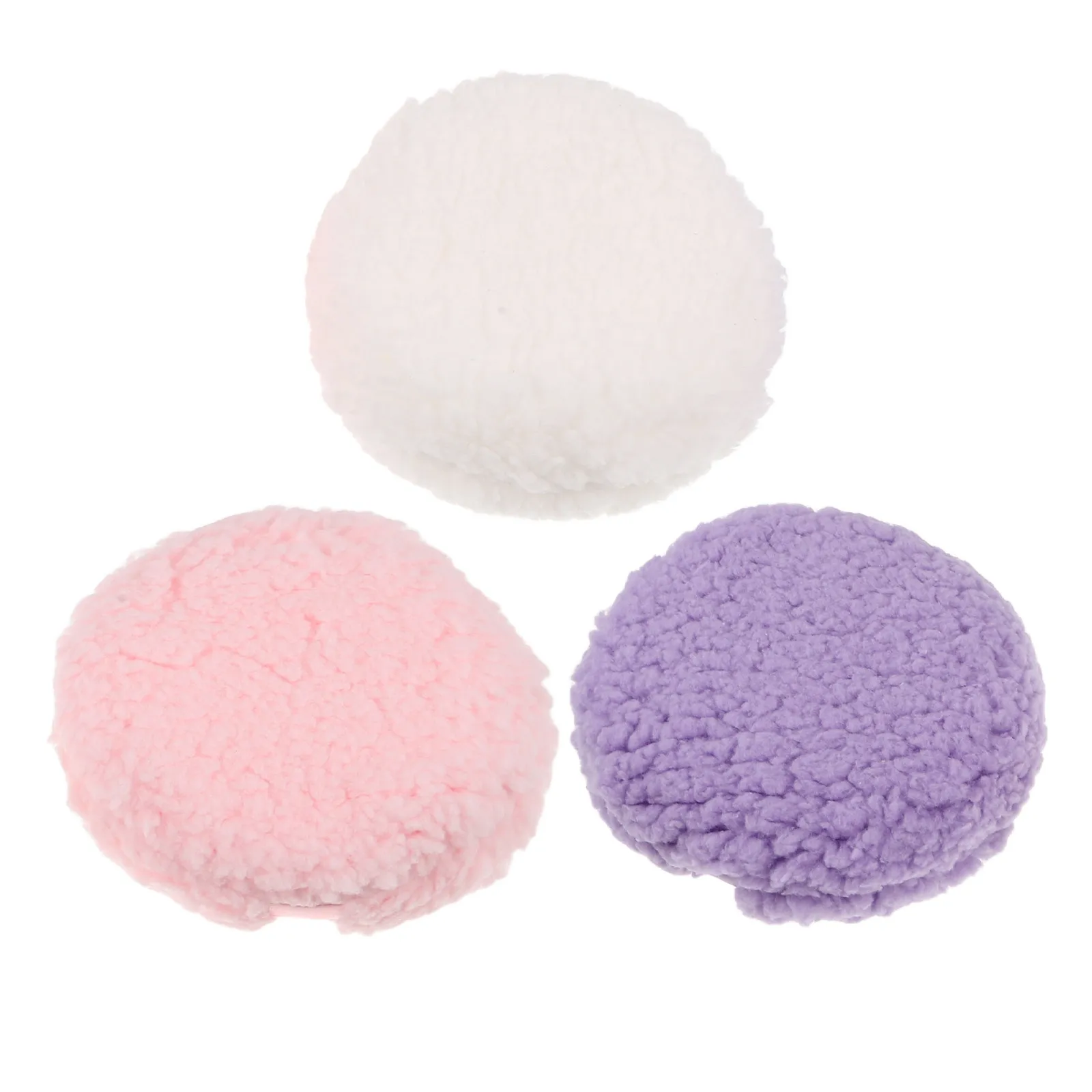 3 pcs Powder Puff Makeup Face Foundation Soft Sponge Halloween Christmas New Year Powder Jar Puff Body Powder Puff Puffer