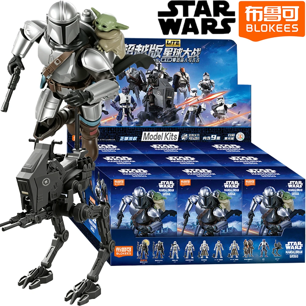 

Original Blokees Star Wars Champion Class Blind Box Highly Popular Anime Characters Movable Model Decoration Toys Surprise Gifts