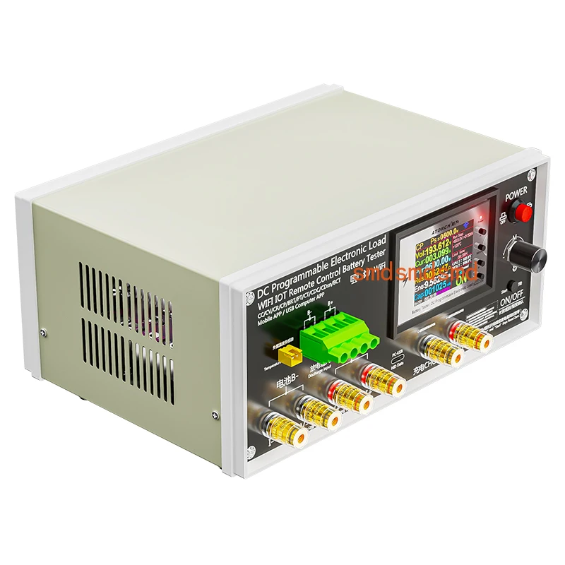 BW-600W-DK WiFi 200V 50A DC Electronic Load Tester High-Accuracy Resolution Battary Capacity Monitor Charging Tools