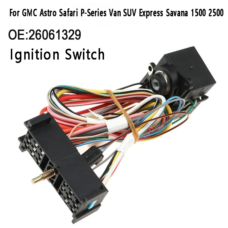 Ignition Switch Brake Switch 26061329 For Isuzu Chevrolet GMC Astro Safari P-Series Van SUV Express Savana 1500 2500