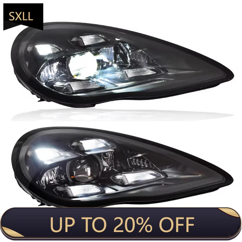 

SXLL for Headlights 2010-2 013 970.1 Upgrade New Matrix Light Emitting Diode High Quality Headlight Assembly Plug and Play Smoke