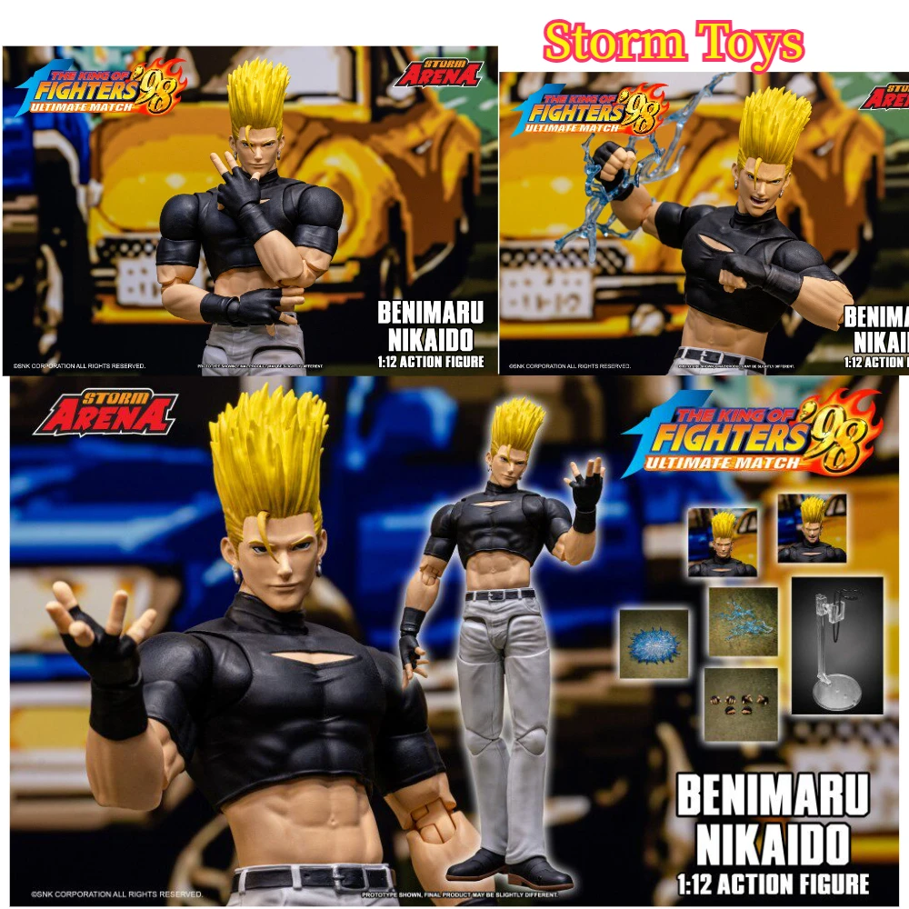 

【Available soon】STORM TOYS The King of Fighters '98 Benimaru Nikaido 1/12 Scale KFSA01 Collectible Action Figure Toy