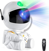 Galaxy Star Projector Night Lights, Starry Sky, Astronaut Atmosphere LED Lamp Decorative Bedroom Ceiling for Kids Children Gifts