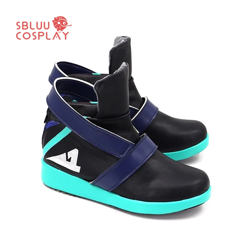 SBluuCosplay Game Jett Cosplay Schoenen Mannen Vrouwen Halloween Party Thema Evenementen Op maat gemaakte laarzen