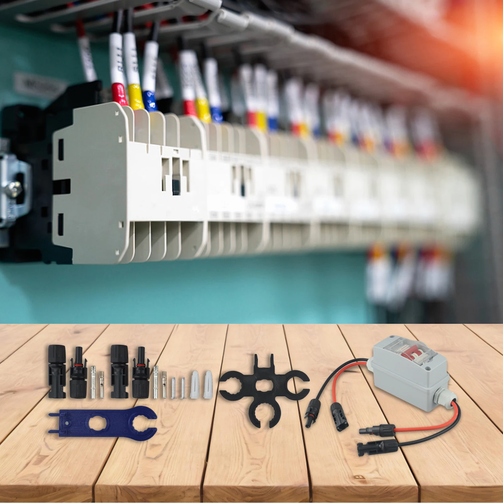 

Maximum Voltage Circuit Breaker Protector Distribution Box Waterproof Level Light Brightness MC Solar Connectors