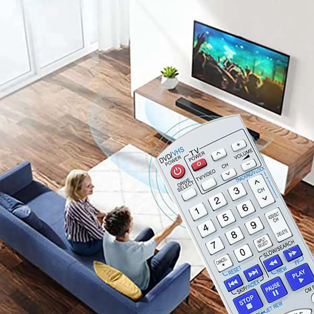 

-N07R EUR7659Y70 Remote Control For Panasonic TV/DVD Combo DMR-ES35V DMR-ES35VP DMR-ES35VPC DMR-ES3 Replacement