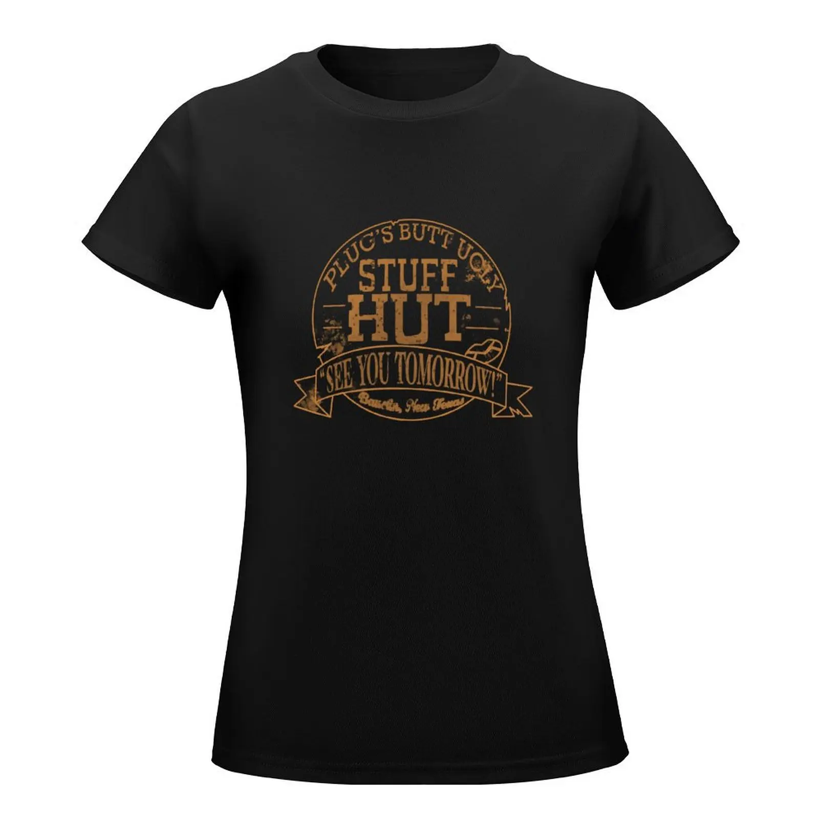 Plug＊s Butt Ugly Stuff Hut - Starstruck Odyssey D20 T-Shirt korean fashion Womens clothing