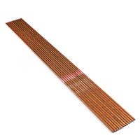 12pc Linkboy Archery Wood Skin Pure Carbon Arrow Shaft Spine 300 - 900 32\