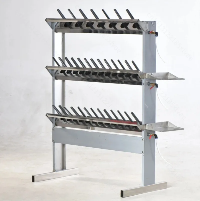 for Garage Mechanic Shop Stainless Steel Oil Drain Pan & Caddy, Wall Mount & Floor Standing Used Oil Collection Tool