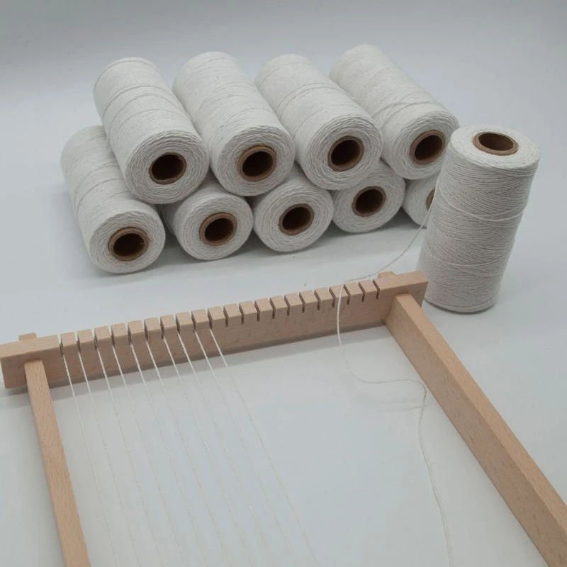 غلاف القطن غزل 2pc/مجموعة نسج يدوي مواد أسرة تلوح في الأفق لملابس الأطفال الفخمة لعبة اليدوية المصنوعة يدويًا أفضل بيع #4