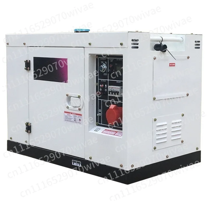 Diesel generator 10~ 20kw small mobile 12kw single-phase portable 15k three-phase 380v dual voltage construction site