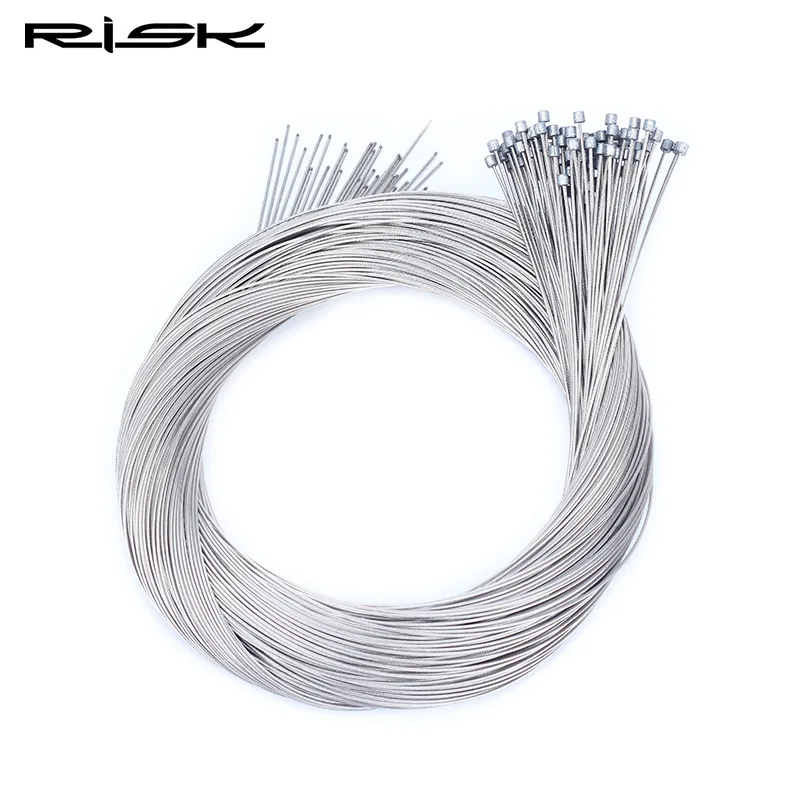 5pcs RISK RC127 Stainless Steel MTB Mountain Road Bicycle Bike Derailleur Shift Brake Inner Cable Line Wire 2100mm 1550mm 1700mm