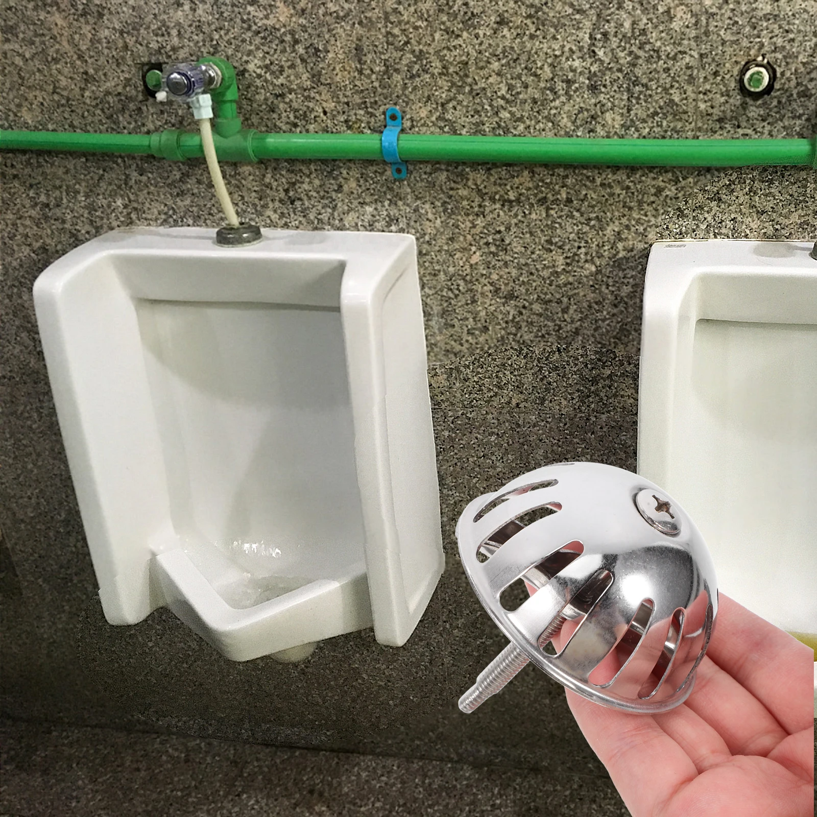 

Stainless Steel Urinal Strainer Cover Mens Toilet Universal Drain Stopper Filter Bathroom Fixture Hygienic Durable