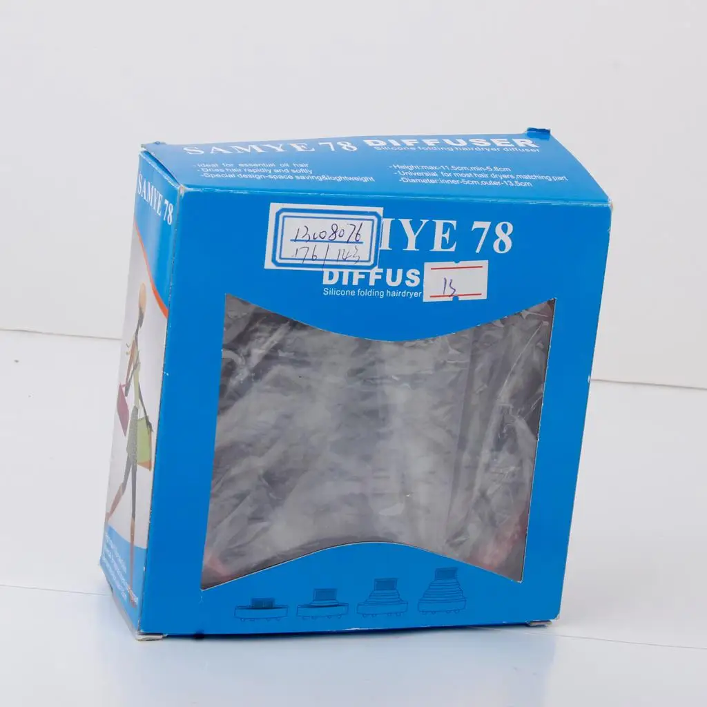 

Foldable Silicone Diffuser for Hair Dryers Lightweight Hair Blower Cover for Curly Oil Wavy Hair