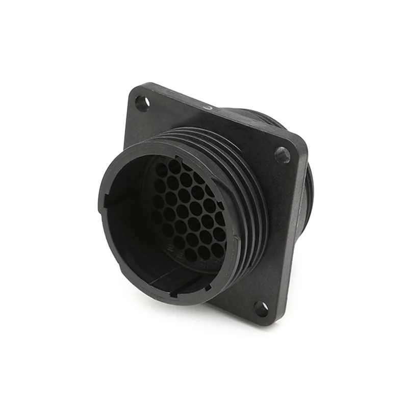 182918-1 Kfz-Stecker, TE/AMP-Typ, historisches Passwort, Kabelbaumstecker, 37-poliger Flansch, männlicher Kopf