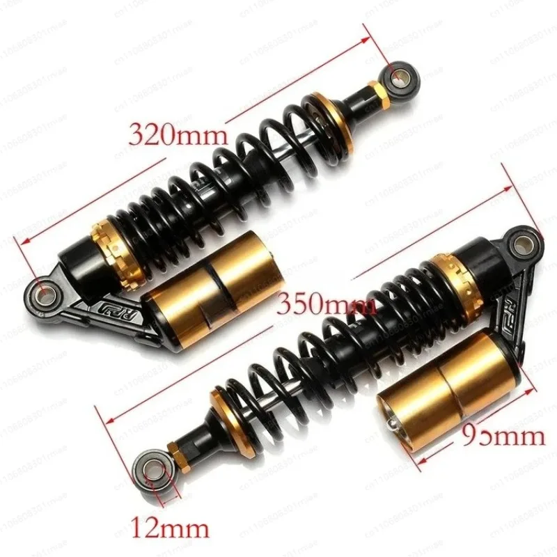 320mm Motorcycle Modified Shock Absorber Hydraulic Adjustable Nitrogen Bag Shock Absorber for CB400-YBJ