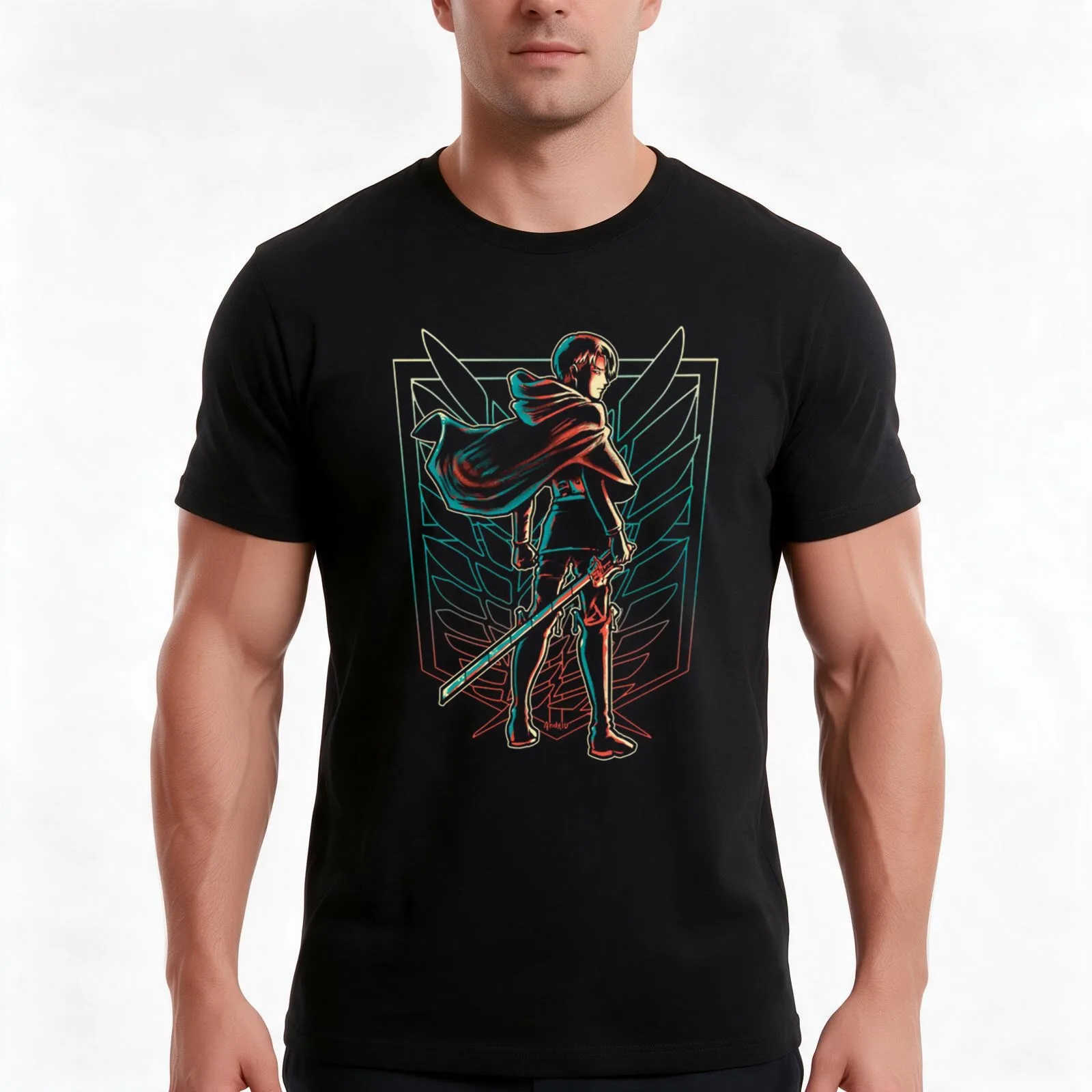 Strongest Soldier T-Shirt Summer Casual Cotton Tee Oversized Streetwear Tops Vintage Graphic Print Loose Fit Short Sleeve