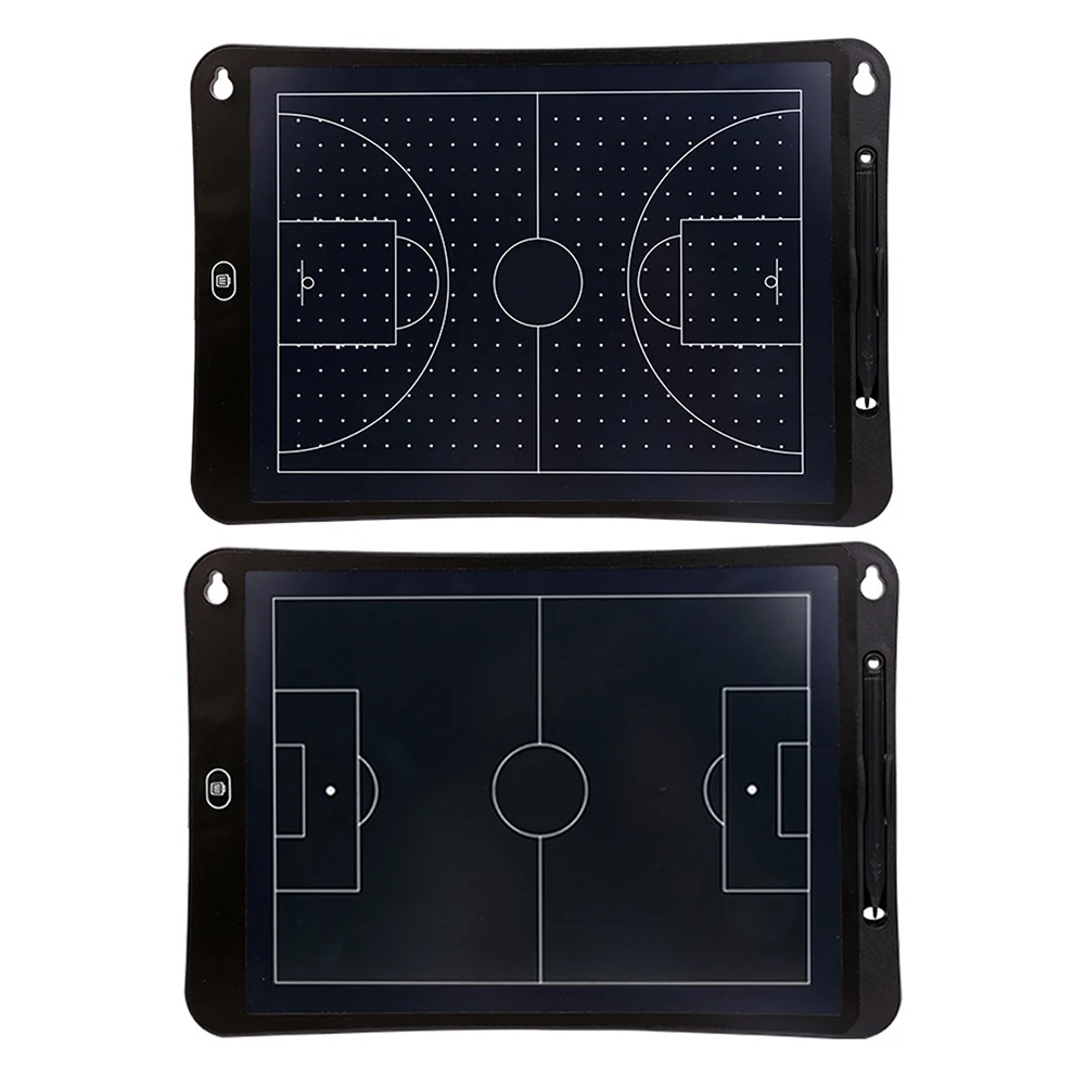 16 Inch LCD Electronic Football-Coach Board With Pen Strategy Marker Board Soccer Strategy Board For Soccer Training Equipment