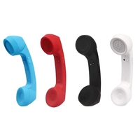 Wireless Retro Universal Mobile Phone Handset Bluetooth External Handle Type Radiation-Proof Voice Receiver Friend Creative Gift