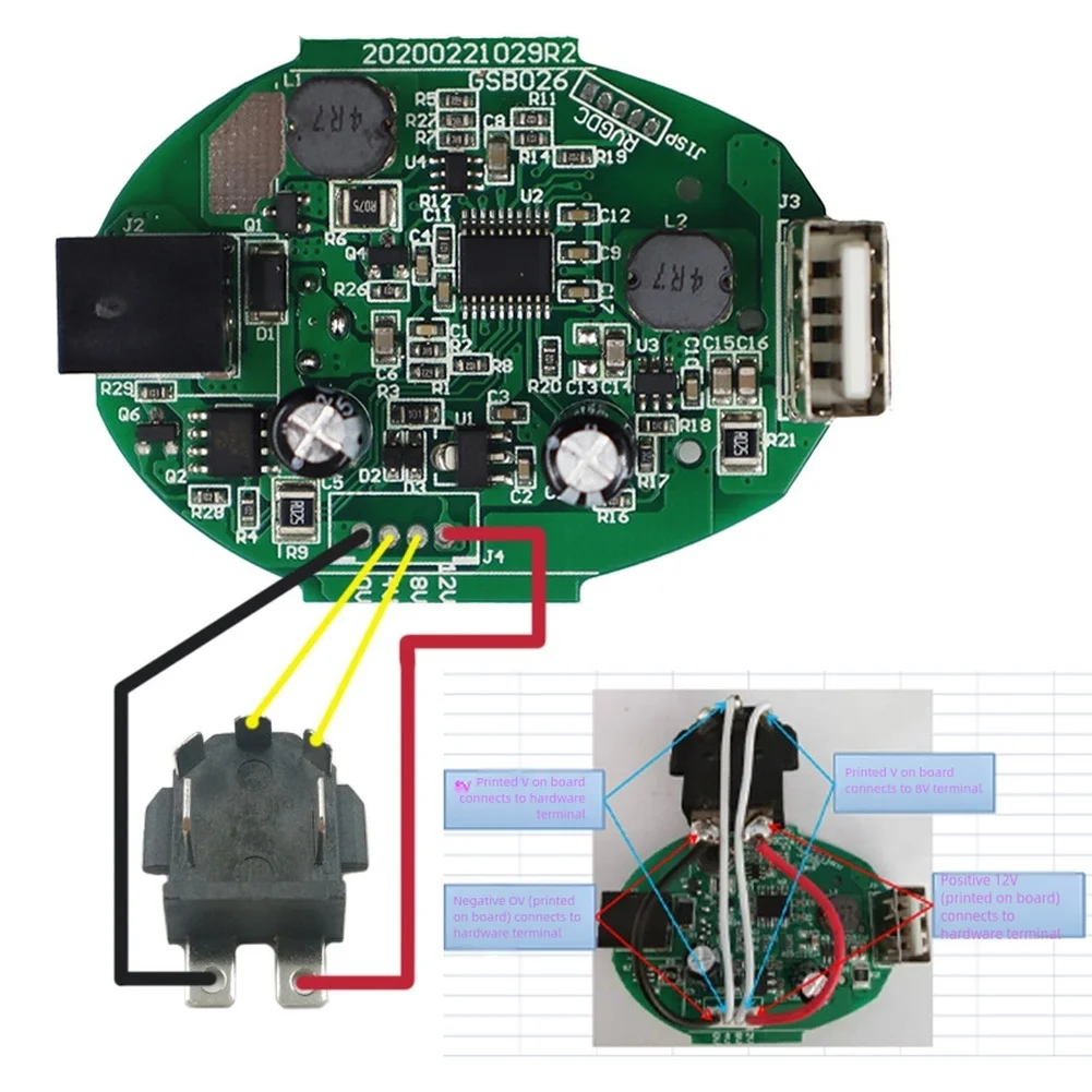 

Конвертер N12 Адаптер Зарядное устройство USB-конвертер 12 В для совместимости с литиевой батареей M12 Адаптер N12 Зарядное устройство USB-конвертер