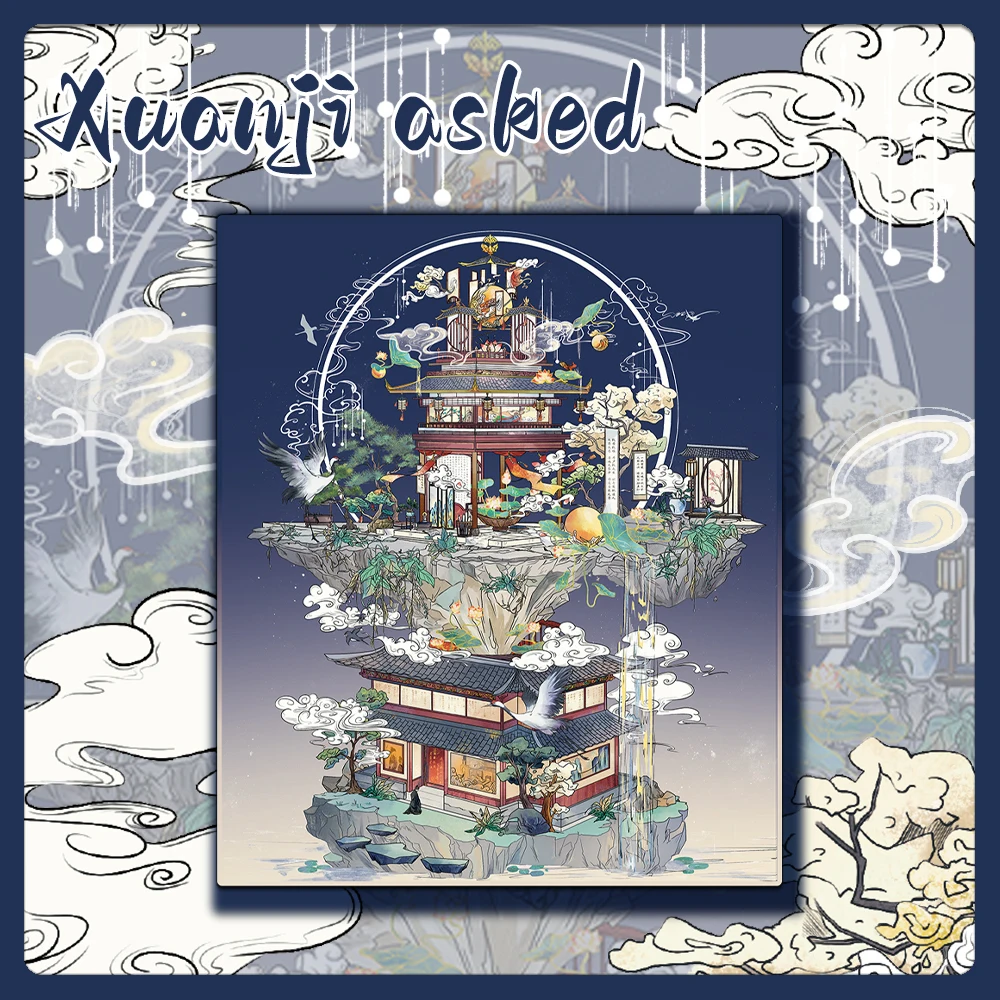 3PCS Creative 3D Miniature Shrinking Mystery: Creating Scenes for a Small Audience, Decompressing PET Transparent Stickers