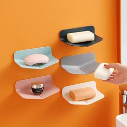 V Type Shape Soap Box Drain Soap Holder Box Bathroom Shower Soap Holder Storage Plate Tray Bathroom Supplies