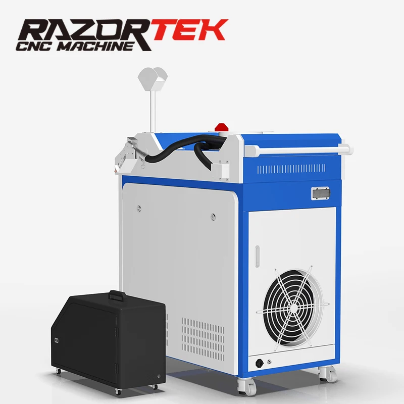 Razortek handheld fiber laser welding cleaning cutting 3 in 1 laser machine with factory price