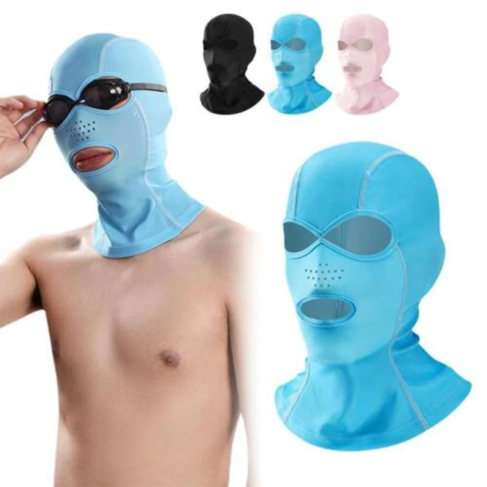 

Diving Hood, Breathable Quick Drying Sun Protection Summer Face Mask Wetsuit Dive Cap,Ergonomics Snorkeling Surfing Thermal Hood