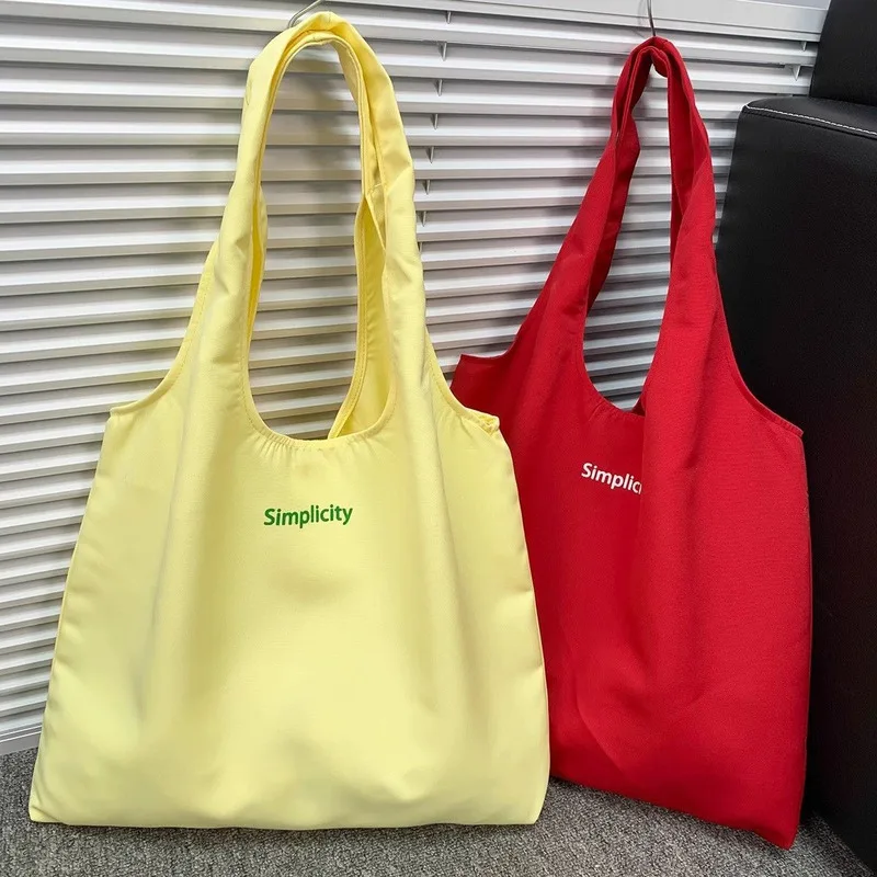 

Canvas For Women 2025 New Summer Shopping Quick-Dry Large Capacity Shoulder Handbag Tote Bag