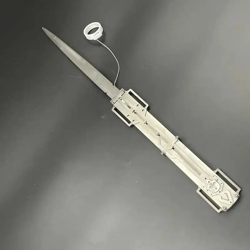 25COS2025 جديد كم معدني السيف مواد من الستانلس ستيل أفلام ازياء الدعائم هالوين تأثيري الأسلحة الكبار هدية عيد ميلاد #1