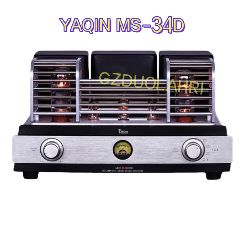 

YAQIN MS-34D Gallbladder EL34 Electronic Tube Bluetooth Amplifier Hifi High Fidelity Audio Amplifier