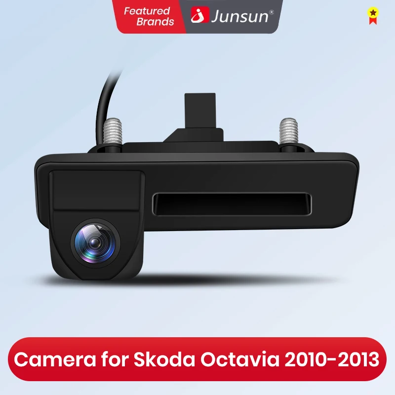 Kamera w uchwycie klapy bagażnika AHD720P do Skoda Octavia A5 A7 Roomster Fabia Yeti Superb 2011-2014 Kamera cofania parkowania
