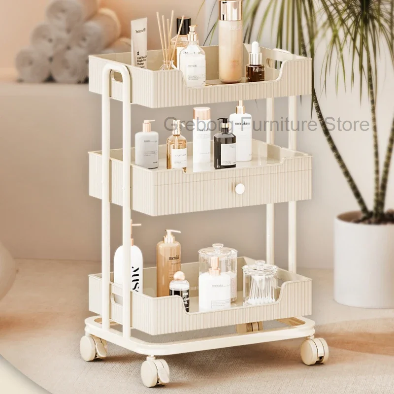 

Storage Hairdressing Salon Trolley Medical Spa Tattoo Beauty Salon Trolley Manicure Carrito Auxiliar Salon Furniture ZT50ST