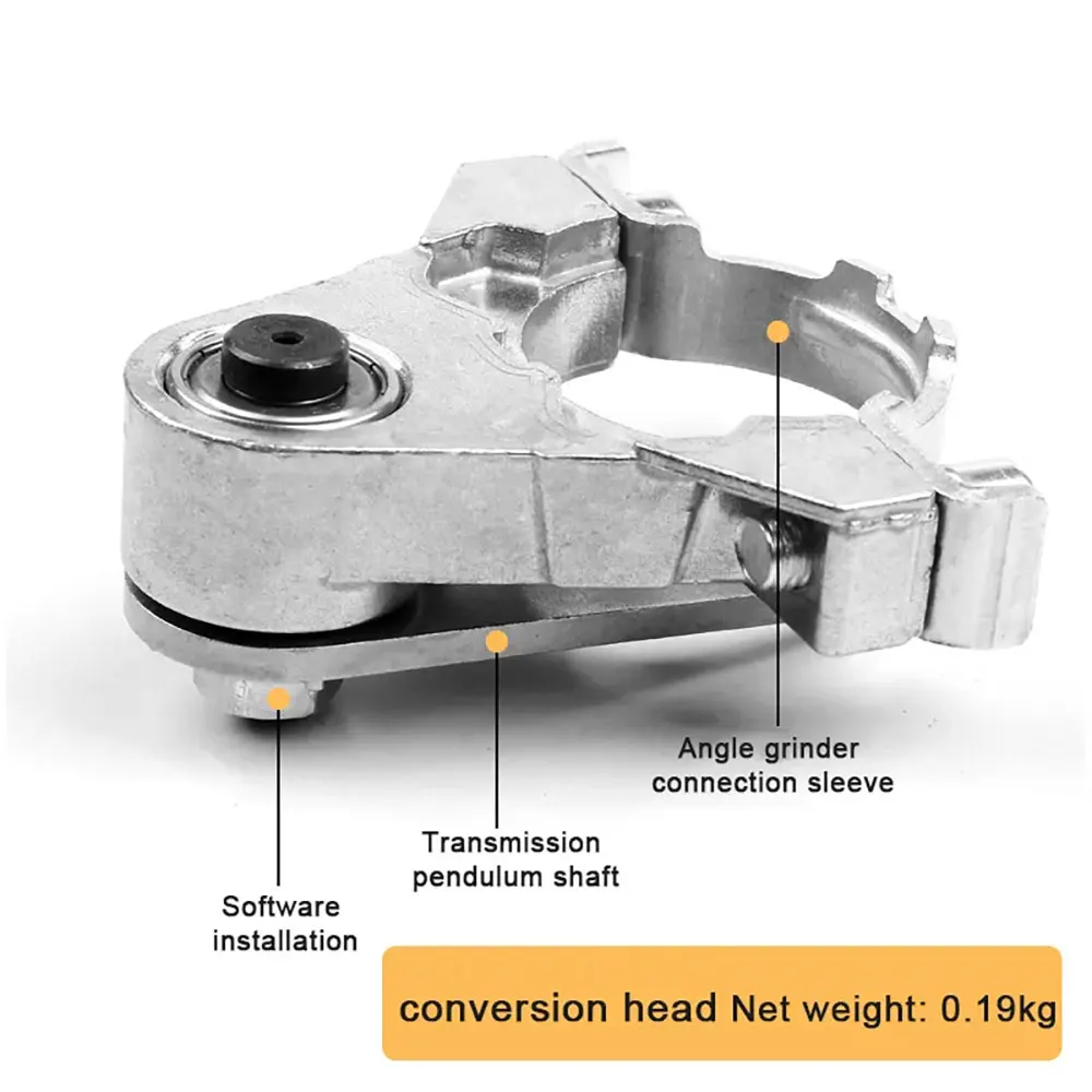 Angle Grinder Conversão Head Kit, Polidor, Polimento, Oscilação Acessórios, 100 Tipo, M10, M14, 14Pcs por Conjunto