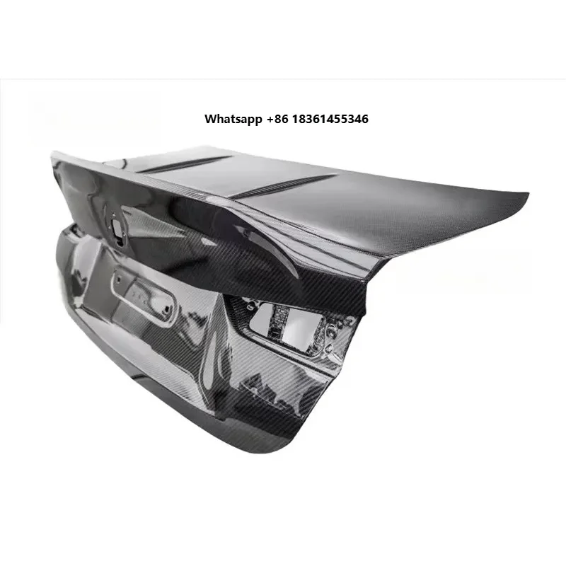 

For M3 G80 M4 G82 Upgraded Dry Carbon Fibre Trunk Cover CSL Style Trunk Cover Rear Bumper Trunk Cover High Quality Body Kit
