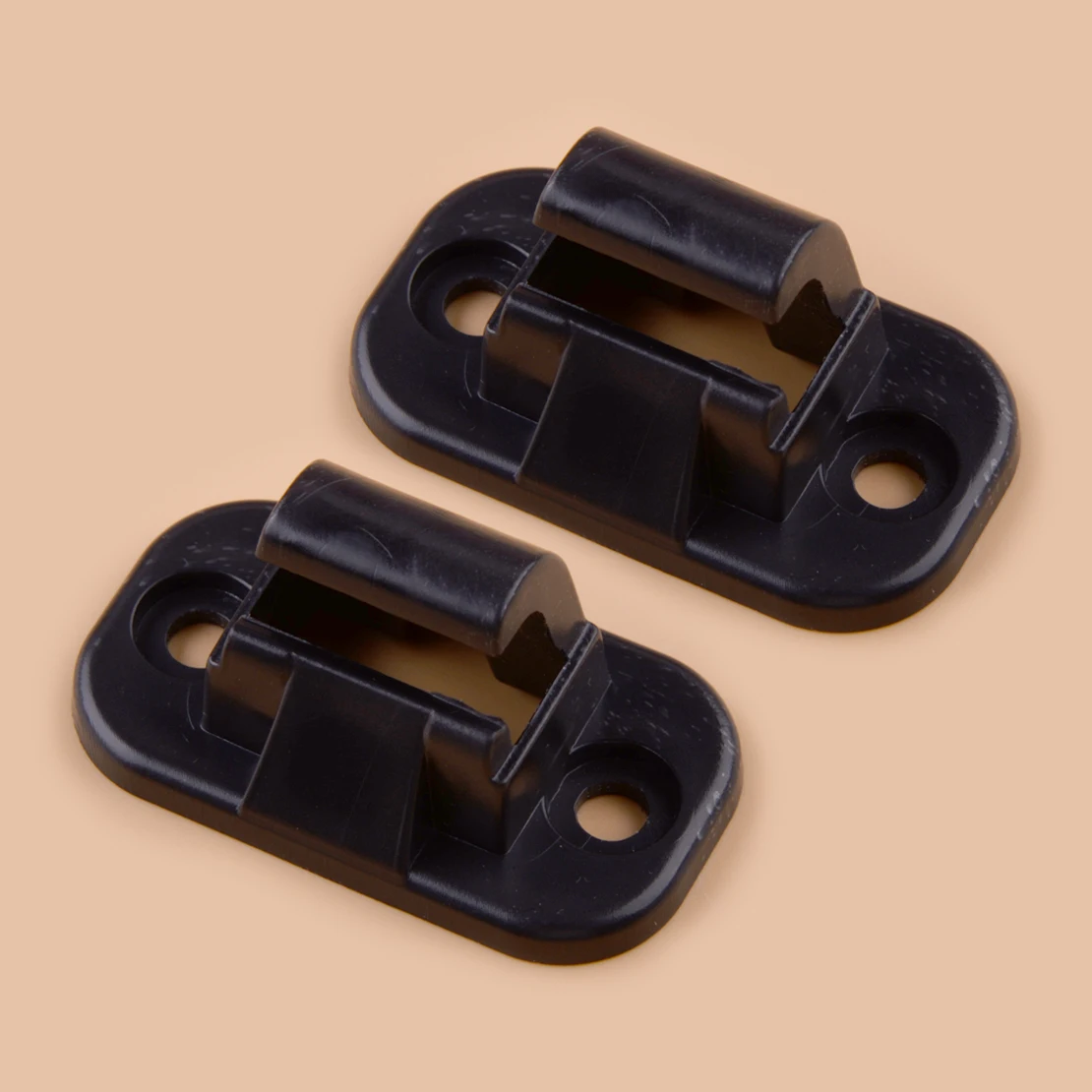 2Pcs Sun Visor Clip Retainer Black ABS 18-36267-000 1836267000 Fit for Freightliner Cascadia M2-106 2009 2010 2011 2012-2020