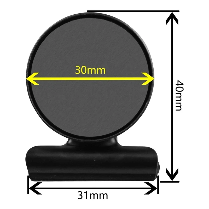 20Pcs Fridge Magnetic Clips, Scratch-Free Refrigerator Magnet Clips, Binder Clips Paper Clamps, Whiteboard Magnets Clips