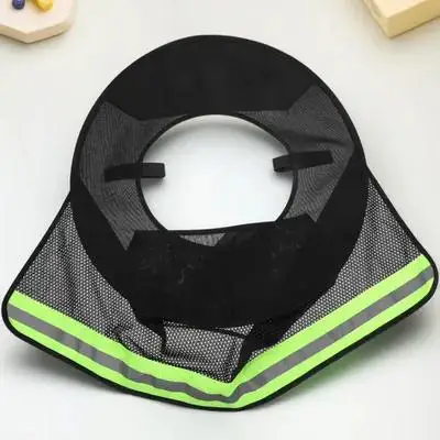 

Hard Hat Sunshade Protector Full Brim Neck Cover High Visibility Sunshade For Construction Sites Safety Accessories With