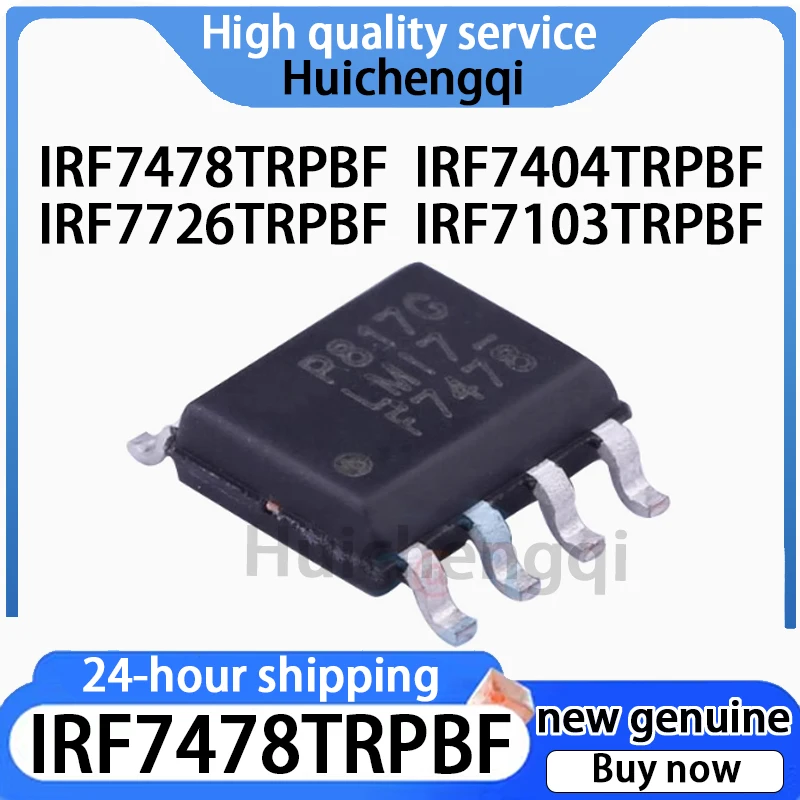 5PCS Originele Echt IRF7478TRPBF IRF7404TRPBF IRF7726TRPBF IRF7103TRPBF SOP-8 MOSFET Veldeffecttransistor